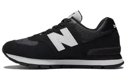 New Balance: Чёрные кроссовки  574