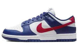 Nike: Белые кеды  Dunk Low