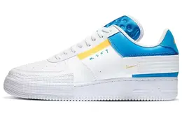 Nike: Белые кеды  Air Force 1 Type