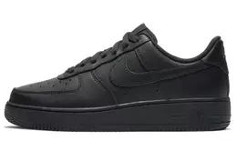 Nike: Чёрные кеды  Air Force 1 Low