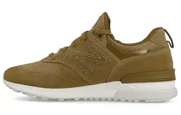 New Balance: Коричневые кроссовки  574