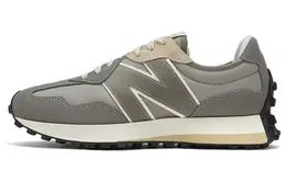New Balance: Серые кроссовки  327