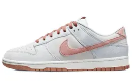 Nike: Серые кеды  Dunk Low