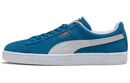 PUMA: Синие кеды  Suede Classic