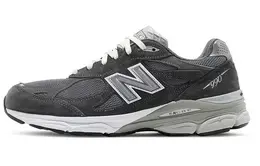 New Balance: Серые кроссовки  990