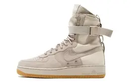 Nike: Бежевые кеды  Air Force 1