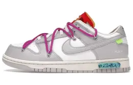 Nike: Белые кеды  Dunk Low