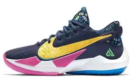 Nike: Синие кроссовки 