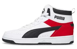 PUMA: Белые кеды  Rebound Joy