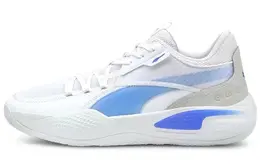 PUMA: Белые кроссовки  Court Rider