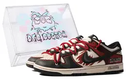 Nike: Бежевые кеды  Dunk Low