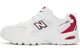 New Balance: Белые кроссовки  530