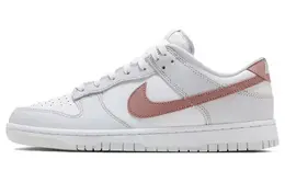 Nike: Серые кеды  Dunk Low Retro