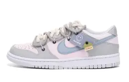 Nike: Розовые кеды  Dunk Low