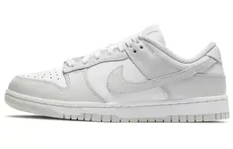 Nike: Белые кеды  Dunk Low