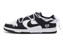 Nike: Белые кеды  Dunk Low