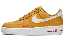 Nike: Жёлтые кеды  Air Force 1 Low