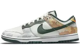 Nike: Серые кеды  Dunk Low SE