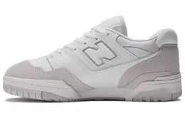 New Balance: Белые кеды  550