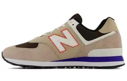 New Balance: Бежевые кроссовки  574
