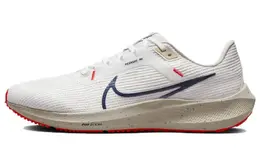 Nike: Белые кроссовки  Air Zoom