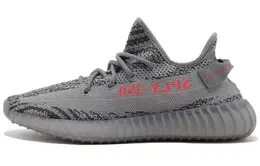 adidas: Серые кроссовки  Yeezy Boost 350 v2 Beluga