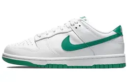 Nike: Белые кеды  Dunk Low