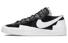 Nike: Чёрные кеды  Blazer Low