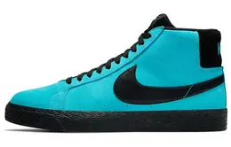 Nike: Голубые кеды  Blazer SB