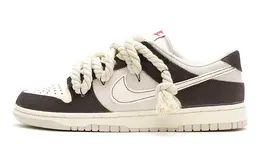 Nike: Коричневые кеды  Dunk Low