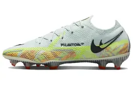 Nike: Зелёные кроссовки 