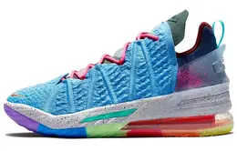 Nike: Синие кроссовки  Lebron 18