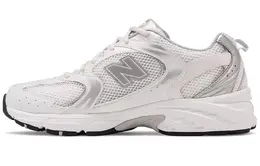 New Balance: Белые кроссовки  530