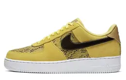 Nike: Жёлтые кеды  Air Force 1 Low