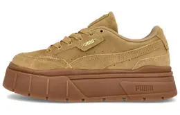 PUMA: Бежевые кеды  Mayze