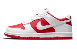 Nike: Красные кеды  Dunk Low