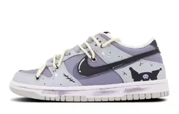 Nike: Голубые кеды  Dunk Low SE