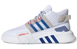 adidas: Белые кроссовки  EQT Bask ADV