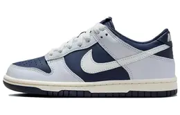 Nike: Синие кеды  Dunk Low