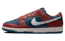 Nike: Синие кеды  Dunk Low