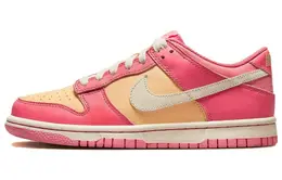 Nike: Оранжевые кеды  Dunk Low