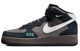 Nike: Серые кеды  Air Force 1