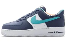 Nike: Синие кеды  Air Force 1