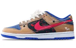 Nike: Коричневые кеды  Dunk Low Retro