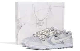 Nike: Бежевые кеды  Dunk Low Retro