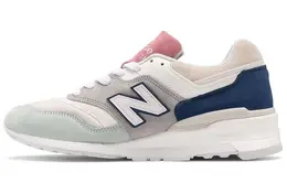 New Balance: Белые кроссовки  997