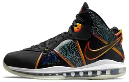 Nike: Чёрные кроссовки  Lebron 8