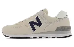 New Balance: Бежевые кроссовки  574