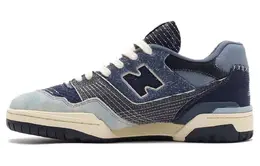 New Balance: Синие кеды  550