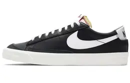 Nike: Чёрные кеды  Blazer Low 77